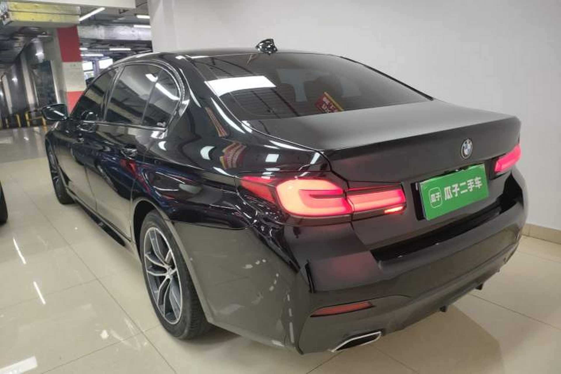 Used BMW 5 Series 2021 525Li M Sport Package Rear Left 45 Deg