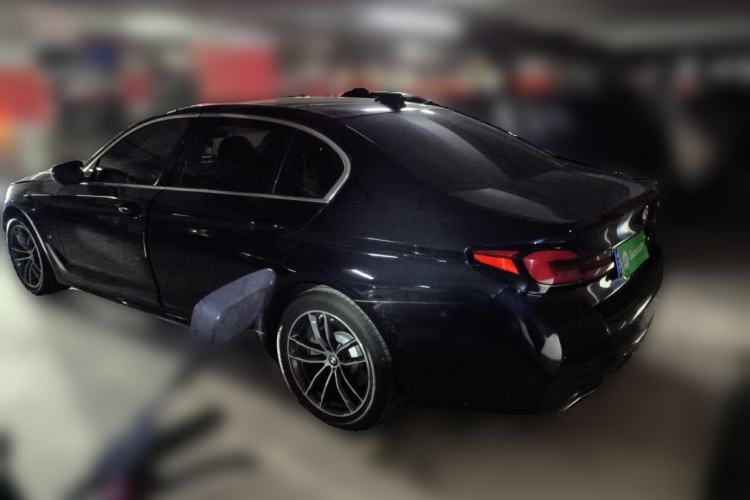 Used BMW 5 Series 2021 525Li M Sport Package Rear Left 45 Deg