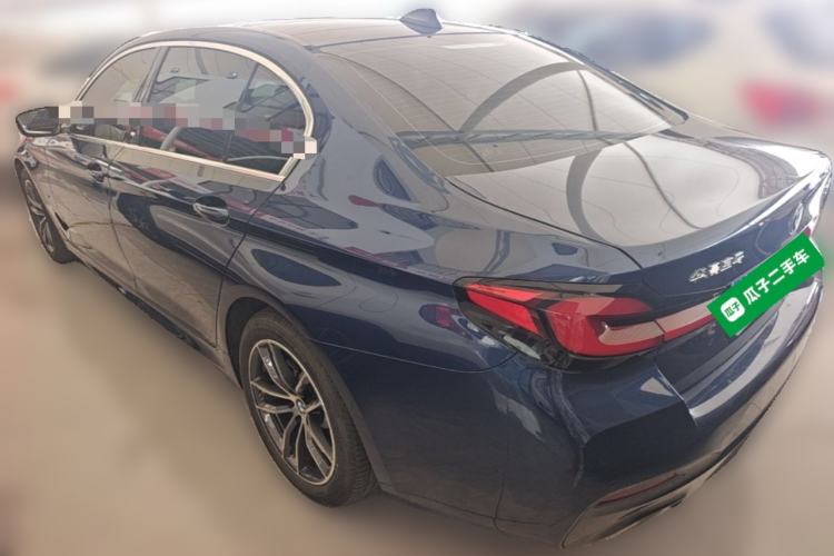 Used BMW 5 Series 2021 525Li M Sport Package Rear Left 45 Deg