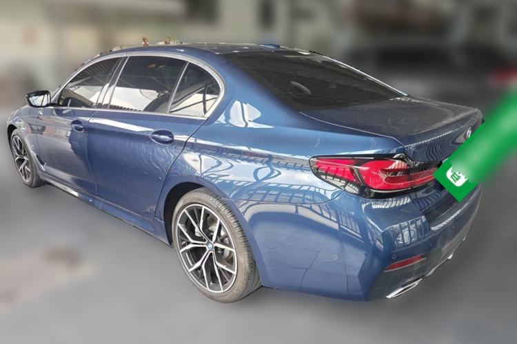 Used BMW 5 Series 2021 Restyled 530Li Luxury Edition M Sport Package Rear Left 45 Deg