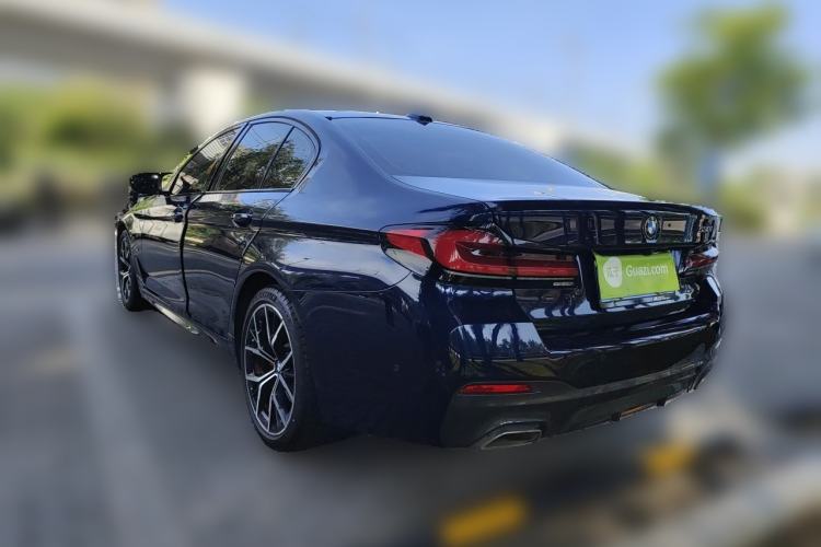 Used BMW 5 Series 2021 530i Sport Line M Sport Package Rear Left 45 Deg
