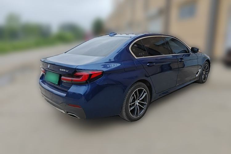 Used BMW 5 Series 2021 525Li M Sport Package Rear Right 45 Deg