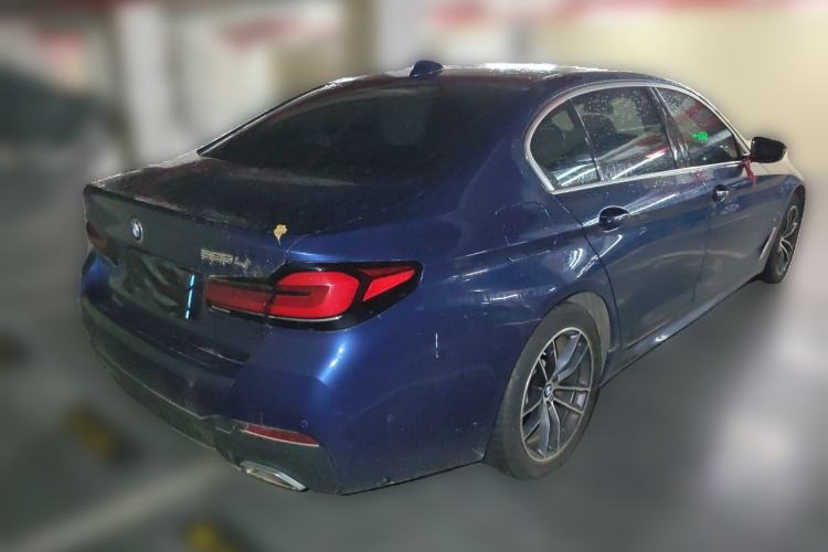 Used BMW 5 Series 2021 525Li M Sport Package Rear Right 45 Deg