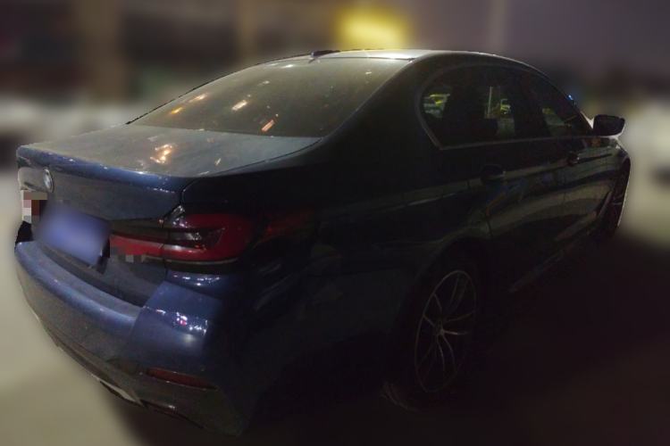Used BMW 5 Series 2021 525Li M Sport Package Rear Right 45 Deg