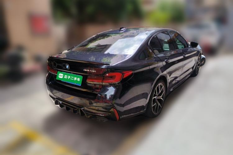 Used BMW 5 Series 2021 530i M Sport Package Rear Right 45 Deg