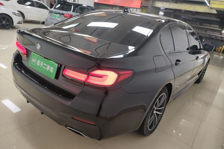 Used BMW 5 Series 2021 525Li M Sport Package Rear Right 45 Deg