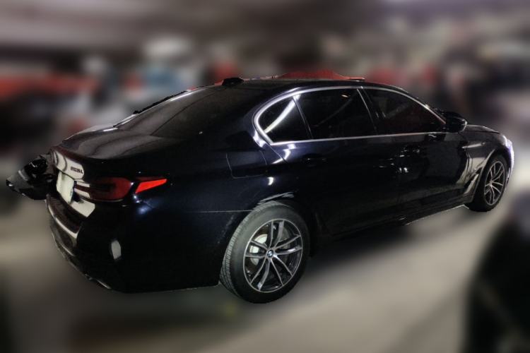 Used BMW 5 Series 2021 525Li M Sport Package Rear Right 45 Deg