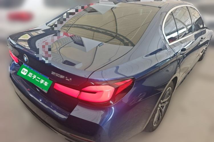 Used BMW 5 Series 2021 525Li M Sport Package Rear Right 45 Deg