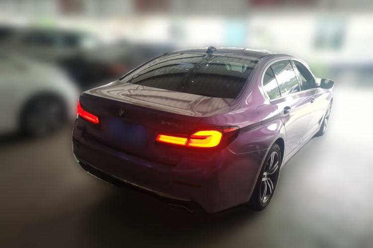 Used BMW 5 Series 2021 Restyled 530Li Leading Edition Luxury Package Rear Right 45 Deg