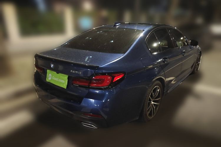 Used BMW 5 Series 2021 525i M Sport Package Rear Right 45 Deg