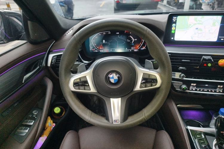 Used BMW 5 Series 2021 530Li Luxury Edition M Sport Package Steering Wheel