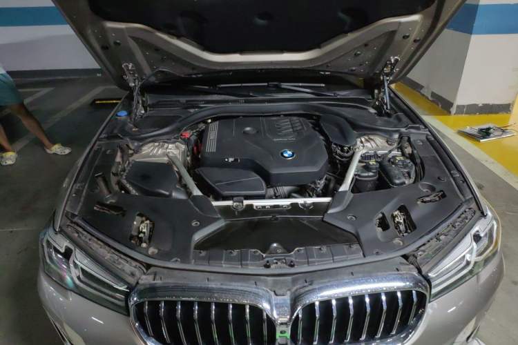 Used BMW 5 Series 2021 530Li Luxury Edition Premium Package Engine Bay