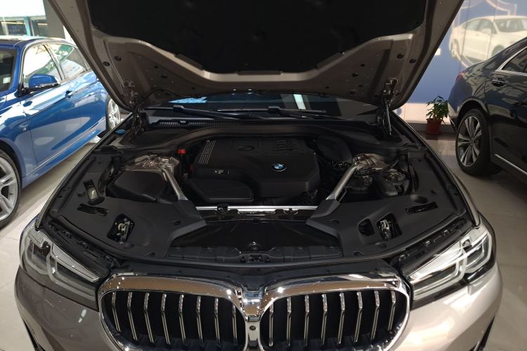 Used BMW 5 Series 2021 530Li Leading Luxury Package Engine Bay