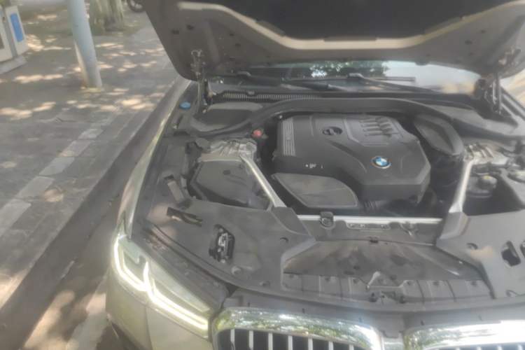 Used BMW 5 Series 2021 530Li Luxury Edition M Sport Package Engine Bay Right