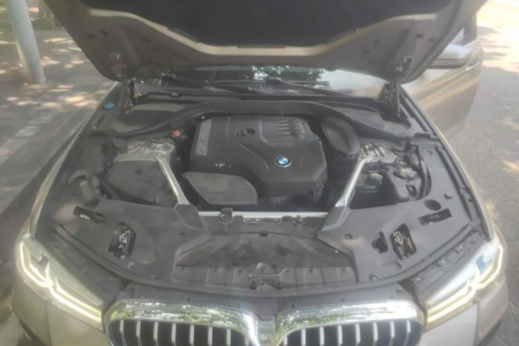 Used BMW 5 Series 2021 530Li Luxury Edition M Sport Package Engine Bay