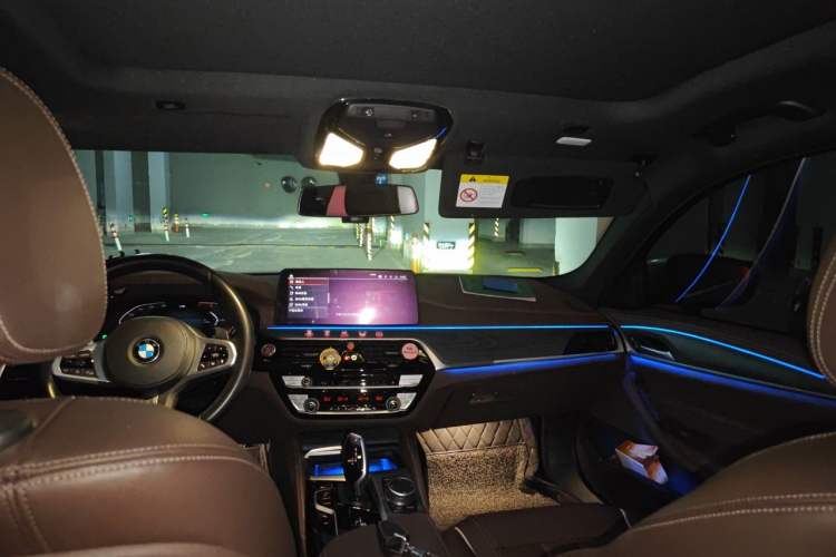 Used BMW 5 Series 2021 530Li Leading Luxury Package Headliner
