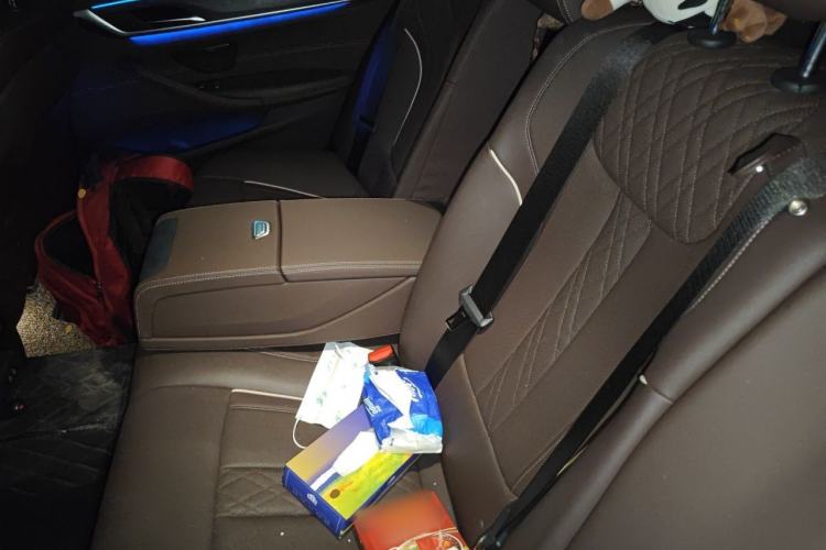 Used BMW 5 Series 2021 530Li Leading Luxury Package Left Rear Seat