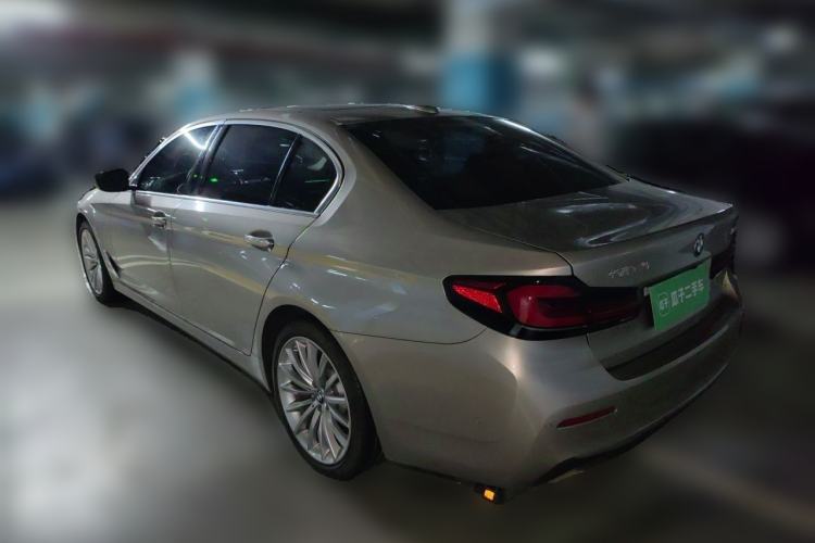 Used BMW 5 Series 2021 530Li Luxury Edition Premium Package Rear Left 45 Deg