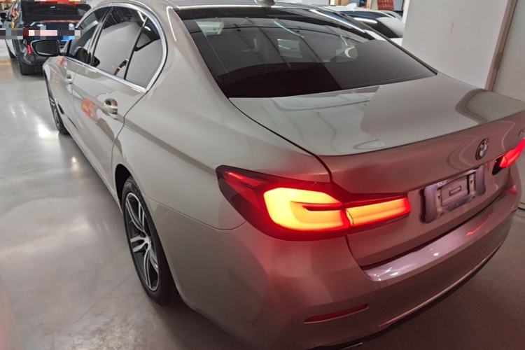 Used BMW 5 Series 2021 Restyled 530Li Leading Edition Luxury Package Rear Left 45 Deg