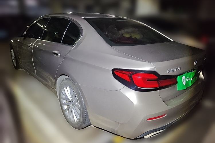 Used BMW 5 Series 2021 525Li Luxury Package Rear Left 45 Deg