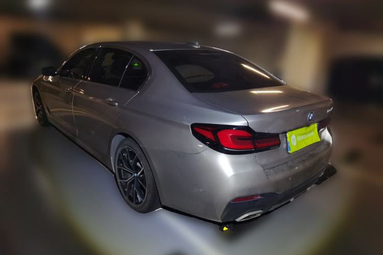 Used BMW 5 Series 2021 530Li Luxury Edition M Sport Package Rear Left 45 Deg