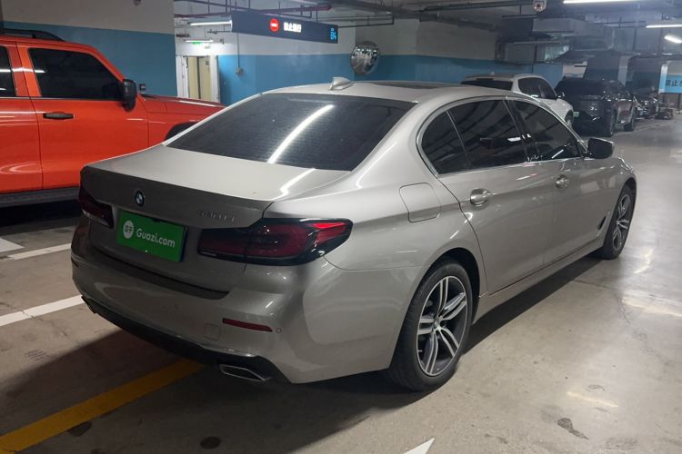 Used BMW 5 Series 2021 Restyled 530Li Leading Edition Luxury Package Rear Right 45 Deg