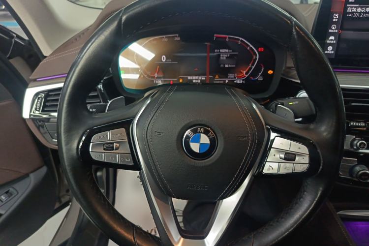 Used BMW 5 Series 2021 530Li Leading Luxury Package Steering Wheel