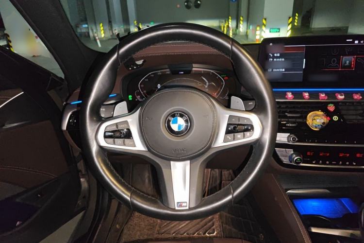Used BMW 5 Series 2021 530Li Leading Luxury Package Steering Wheel