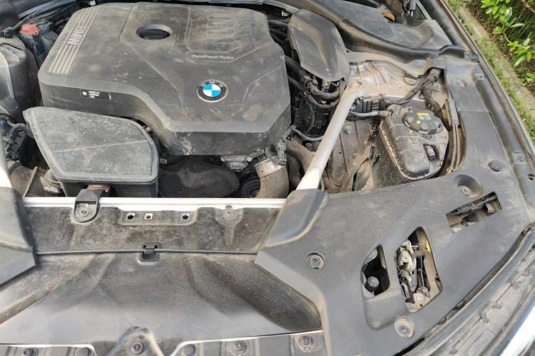 Used BMW 5 Series 2021 525Li Luxury Package Engine Bay Left