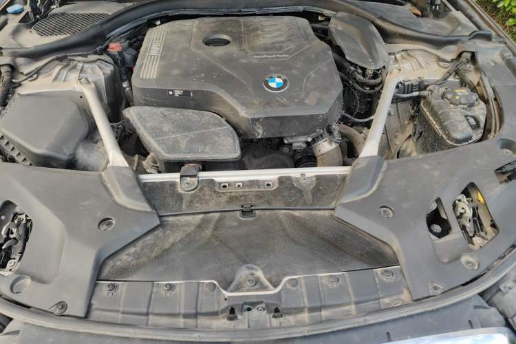 Used BMW 5 Series 2021 525Li Luxury Package Engine Bay