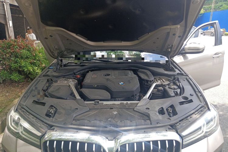 Used BMW 5 Series 2021 530Li Leading Model M Sport Package Engine Bay