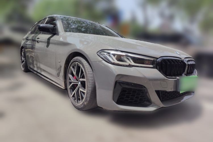 Used BMW 5 Series 2021 540i Sport Line M Sport Package Front Right 45 Deg