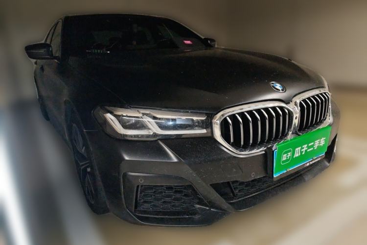 Used BMW 5 Series 2021 540i Sport Line M Sport Package Front Right 45 Deg