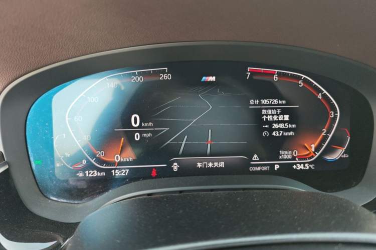 Used BMW 5 Series 2021 Facelifted 525Li M Sport Package Instrument Cluster