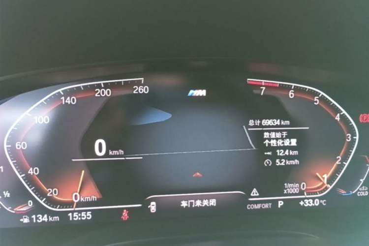 Used BMW 5 Series 2021 525i M Sport Package Instrument Cluster