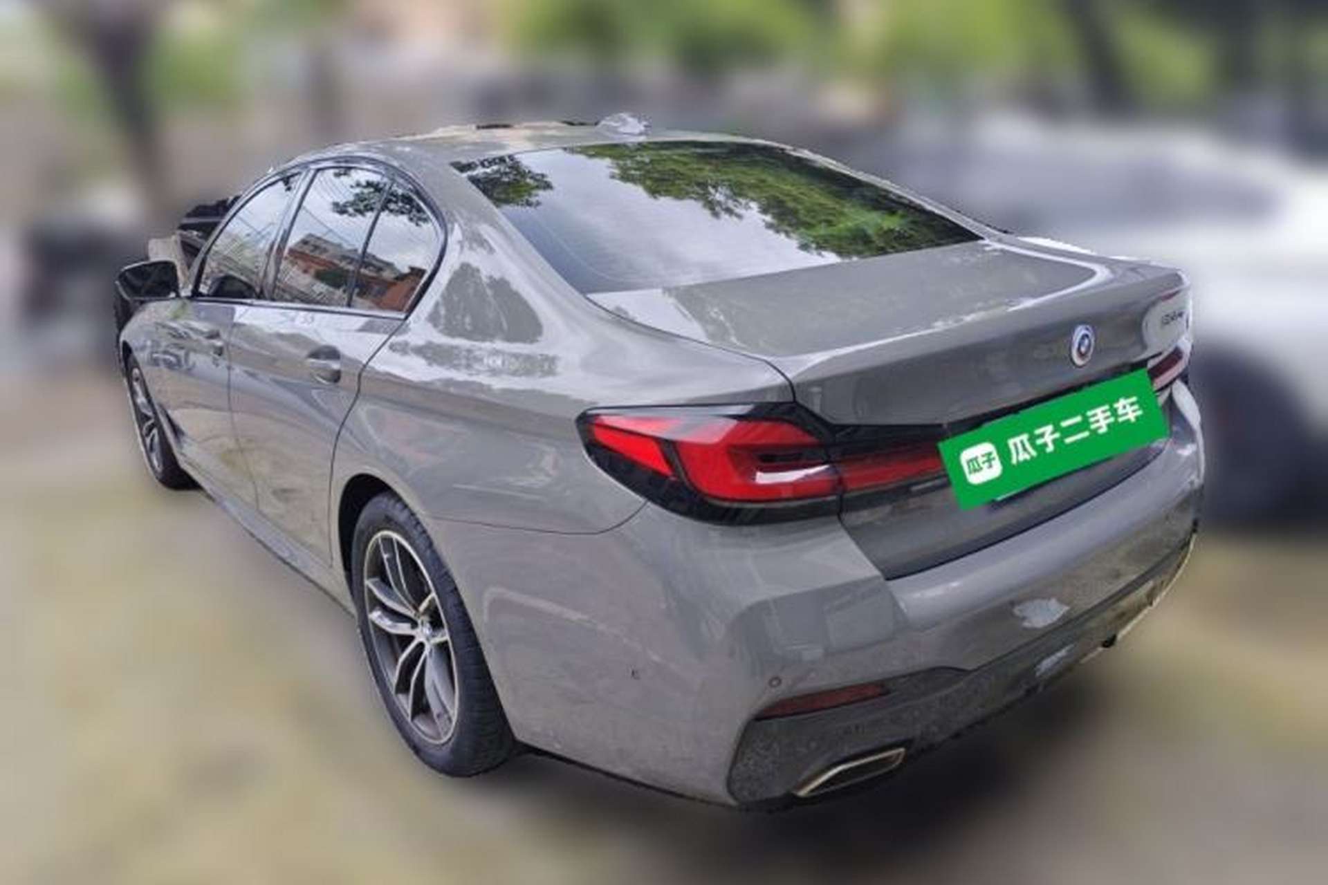 Used BMW 5 Series 2021 525i M Sport Package Rear Left 45 Deg