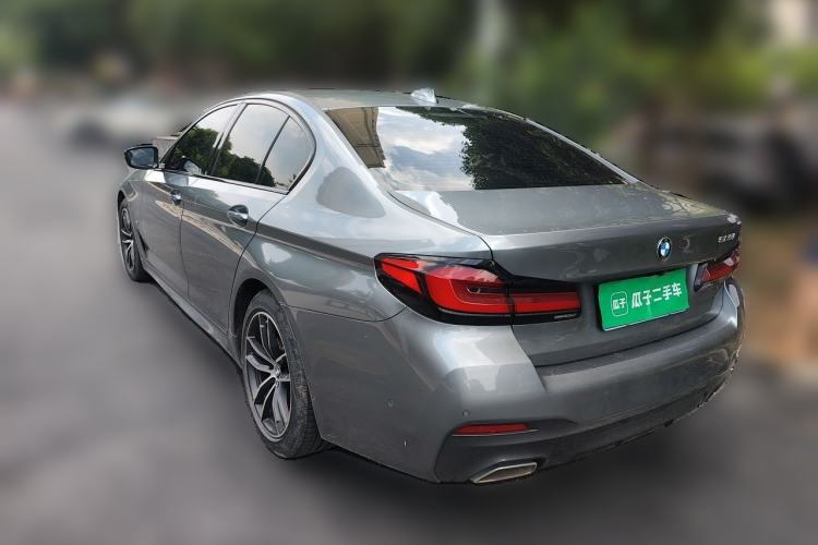 Used BMW 5 Series 2021 525i M Sport Package Rear Left 45 Deg