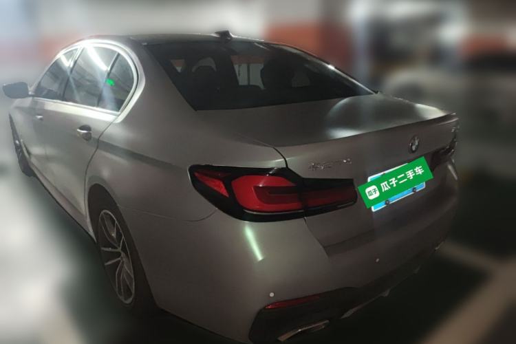Used BMW 5 Series 2021 Facelifted 525Li M Sport Package Rear Left 45 Deg