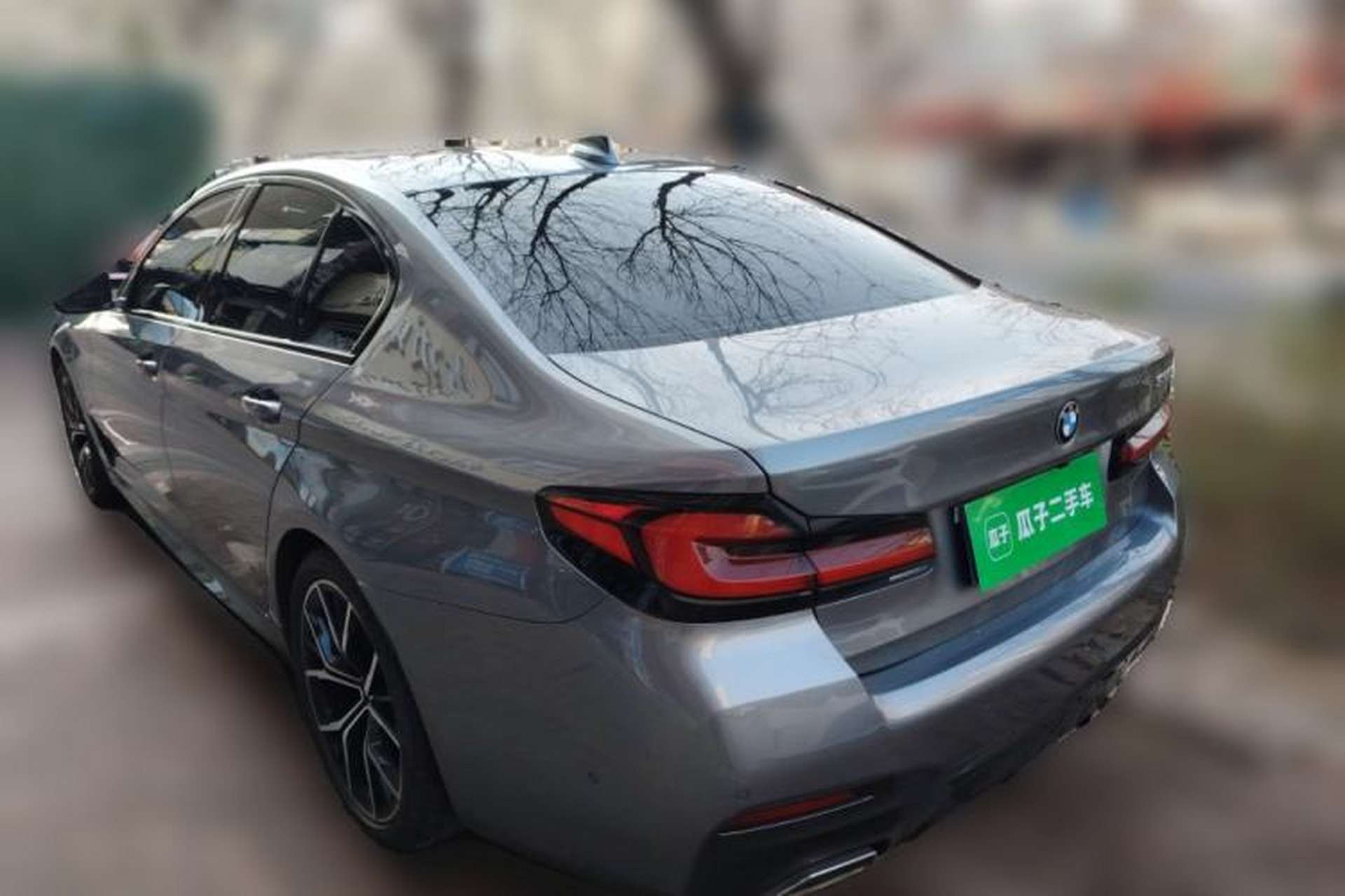 Used BMW 5 Series 2021 530i M Sport Package Rear Left 45 Deg