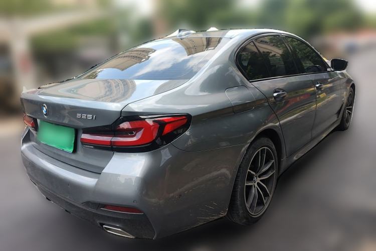 Used BMW 5 Series 2021 525i M Sport Package Rear Right 45 Deg
