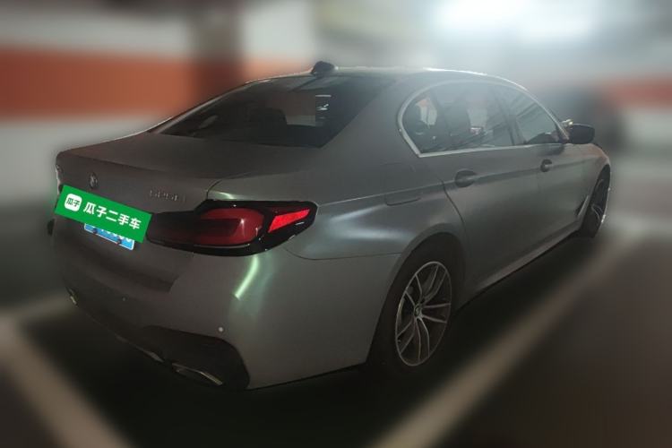 Used BMW 5 Series 2021 Facelifted 525Li M Sport Package Rear Right 45 Deg