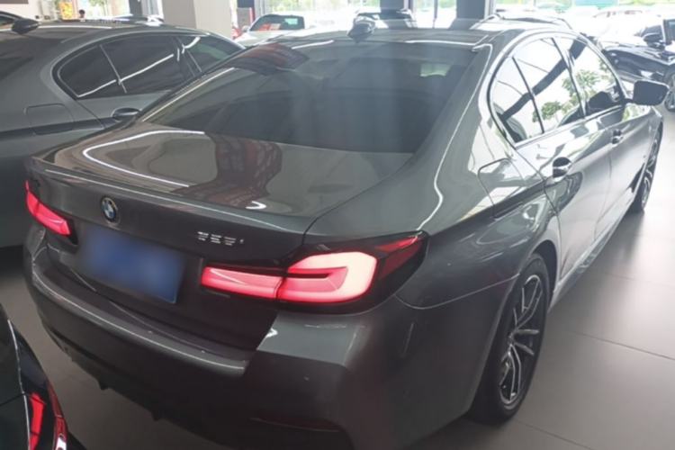Used BMW 5 Series 2021 525i M Sport Package Rear Right 45 Deg
