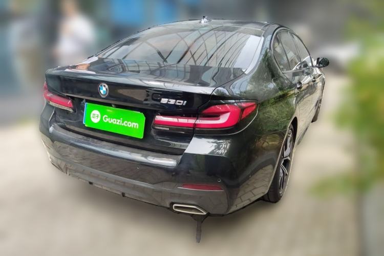 Used BMW 5 Series 2021 530i M Sport Package Rear Right 45 Deg