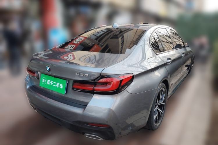 Used BMW 5 Series 2021 530i M Sport Package Rear Right 45 Deg