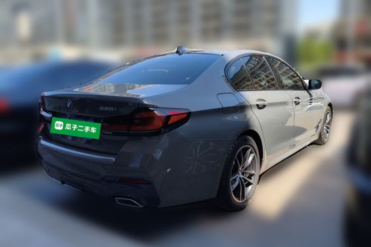 Used BMW 5 Series 2021 525i M Sport Package Rear Right 45 Deg
