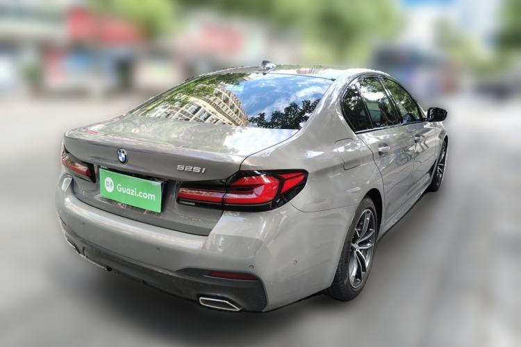 Used BMW 5 Series 2021 525i M Sport Package Rear Right 45 Deg