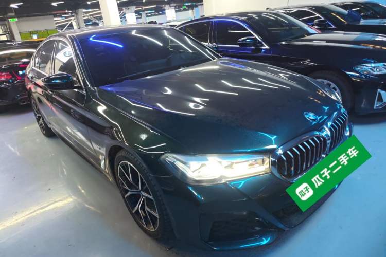 Used BMW 5 Series 2021 540i Sport Line M Sport Package Front Right 45 Deg