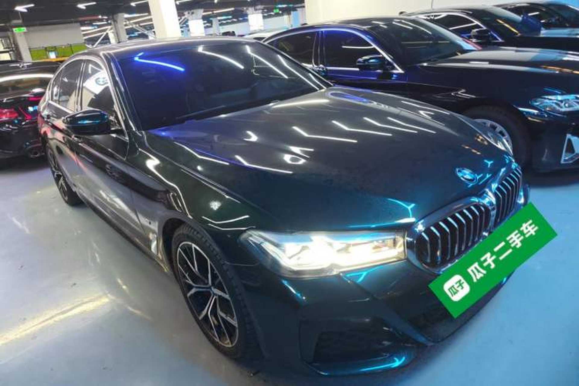 Used BMW 5 Series 2021 540i Sport Line M Sport Package Front Right 45 Deg