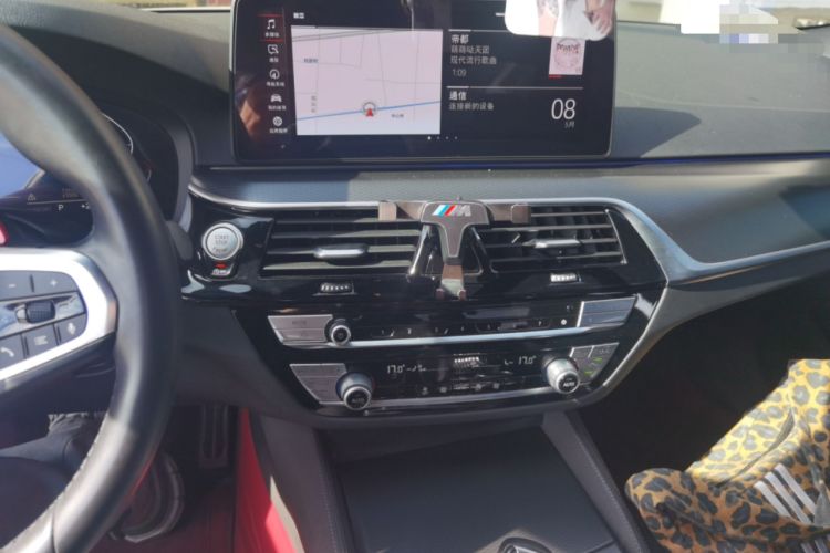 Used BMW 5 Series 2021 525i M Sport Package Audio And AC Panel