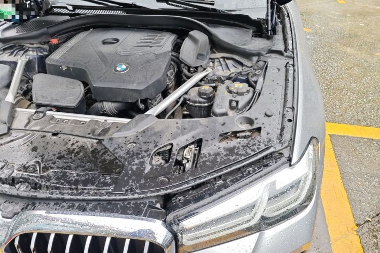 Used BMW 5 Series 2021 530Li Leading Model M Sport Package Engine Bay Left